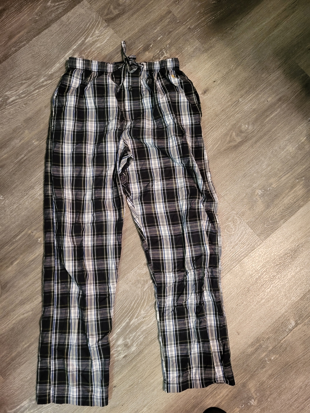 Polo Ralph Lauren Pajama Pants Mens Small Plaid Sleepwear Jogger Lounge